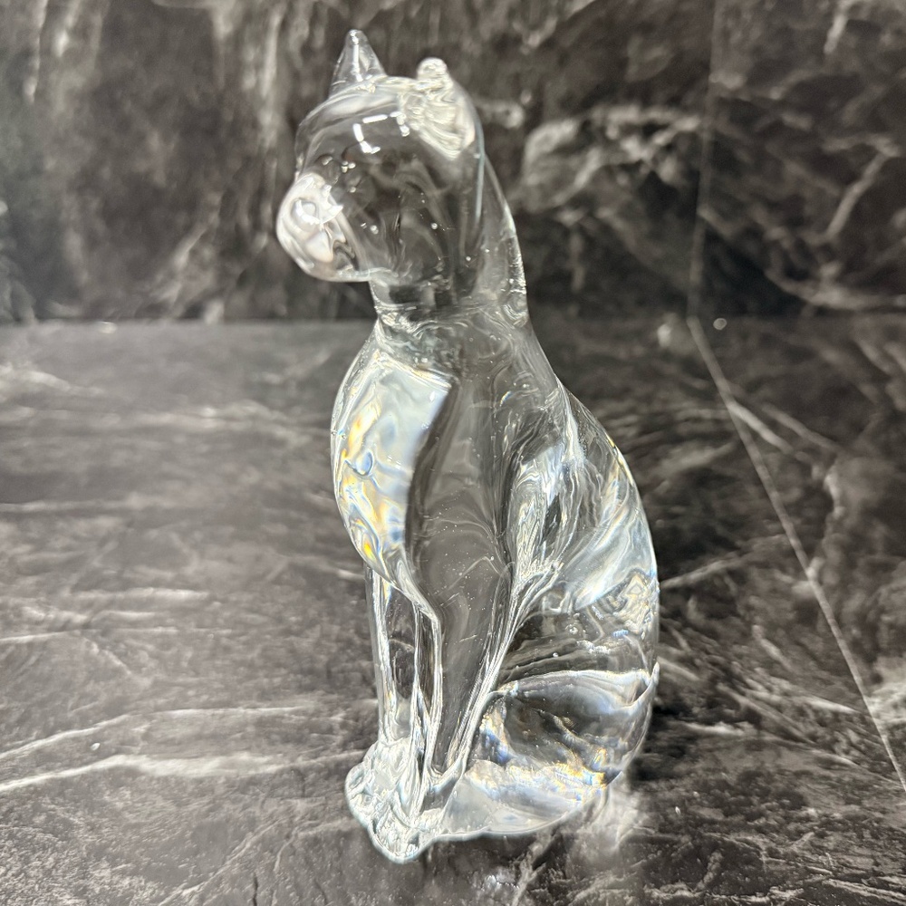 Glass Cat Figurine - Picture 4 of 16